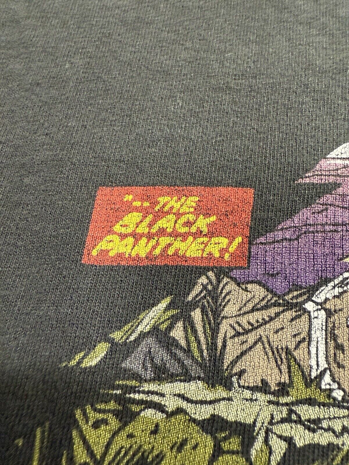 LRG X Marvel Black Panther Wakanda Collab Shirt XL Lifted Research Group Tee Top - thriftgoblin