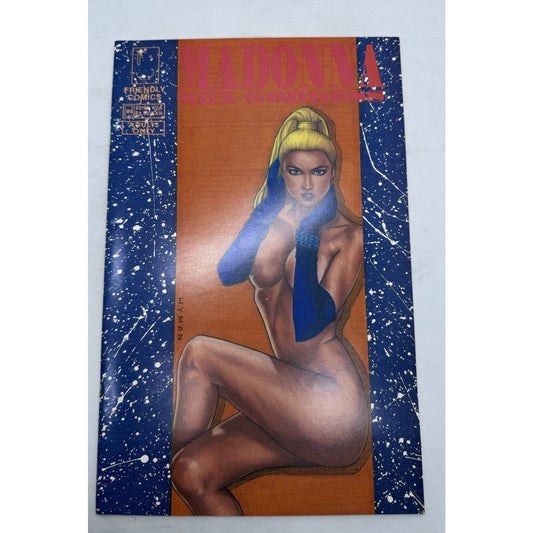 Madonna Sex Goddess 4 Friendly Comics 1990s Erotic Satire Hyman Cover - thriftgoblin