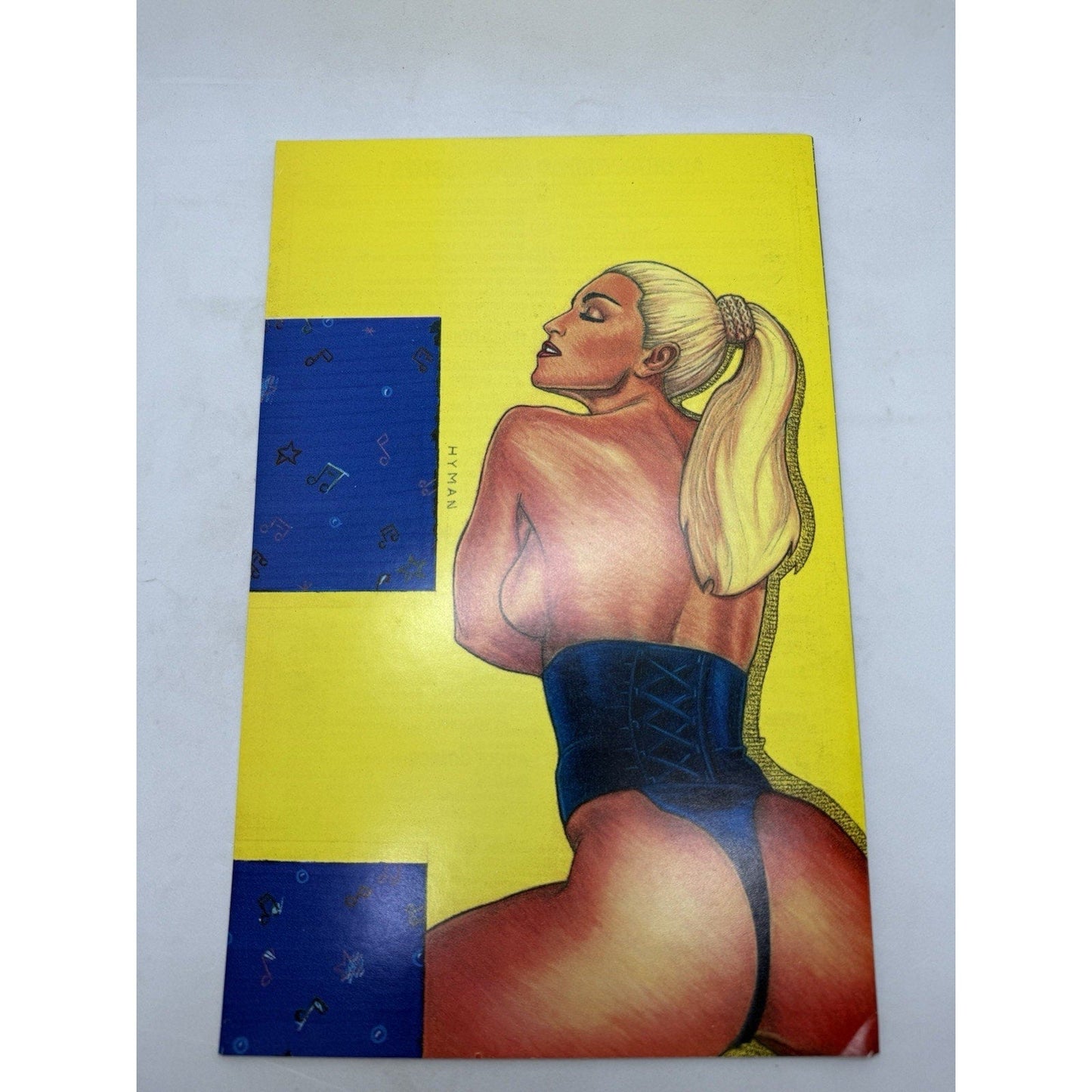 Madonna Sex Goddess 4 Friendly Comics 1990s Erotic Satire Hyman Cover - thriftgoblin