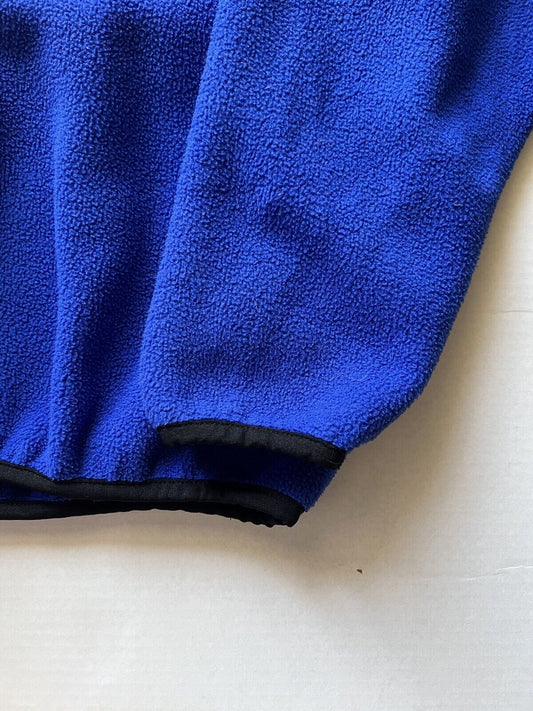 Marker Bindings USA Olympic Fleece Pullover 1/4 Zip Sweater Blue Size XL Skiing - thriftgoblin