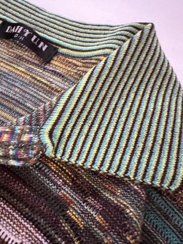 Mens Dahyun Polo Shirt Woven Texture Rare Hipster Style Top Stretchy See Photos! - thriftgoblin