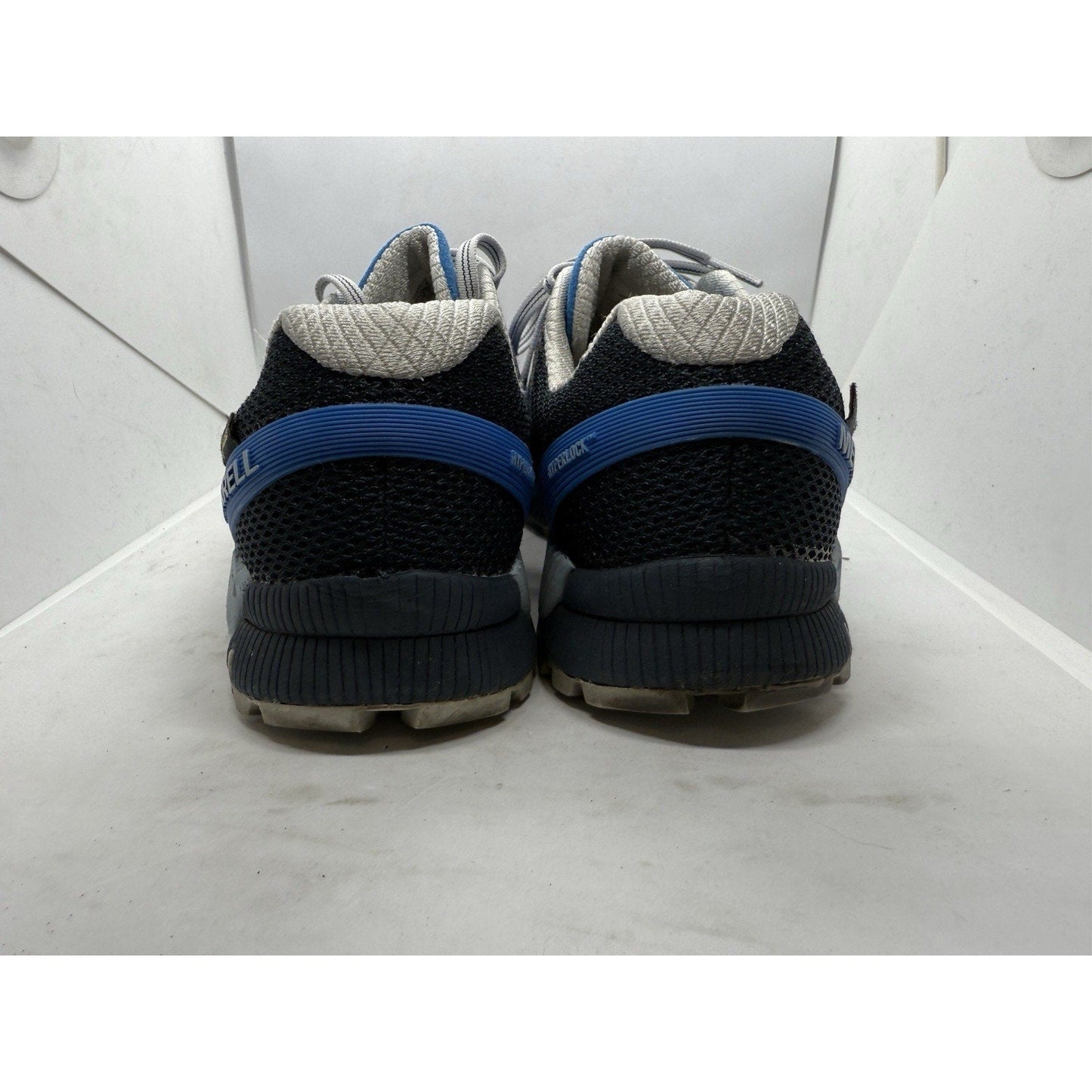Merrell Agility Peak Flex 2 E‑Mesh Trail Shoes Men’s 6.5 Blue Black J598379 - thriftgoblin