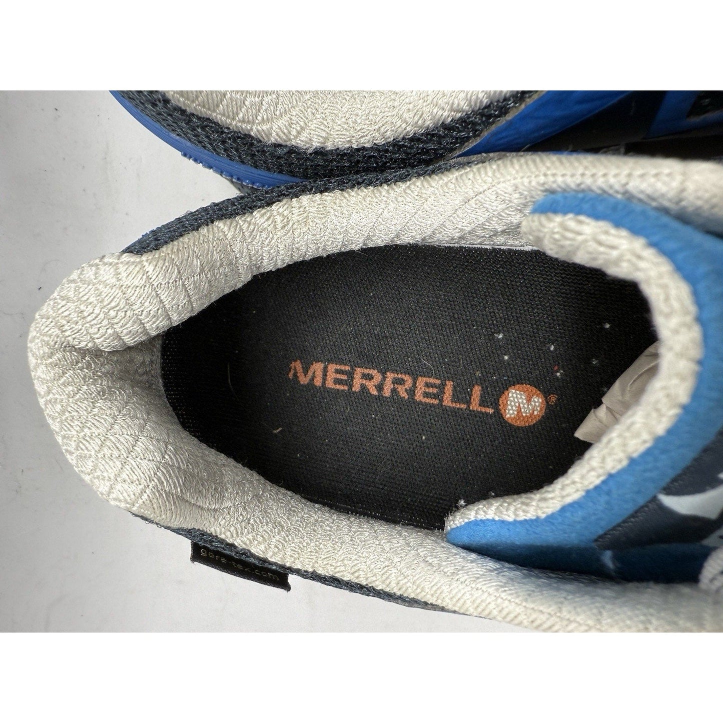Merrell Agility Peak Flex 2 E‑Mesh Trail Shoes Men’s 6.5 Blue Black J598379 - thriftgoblin