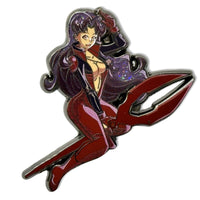 Misato Katsuragi Glitter Enamel Pin, Neon Genesis Evangelion Spear of Longinus Sega Suit