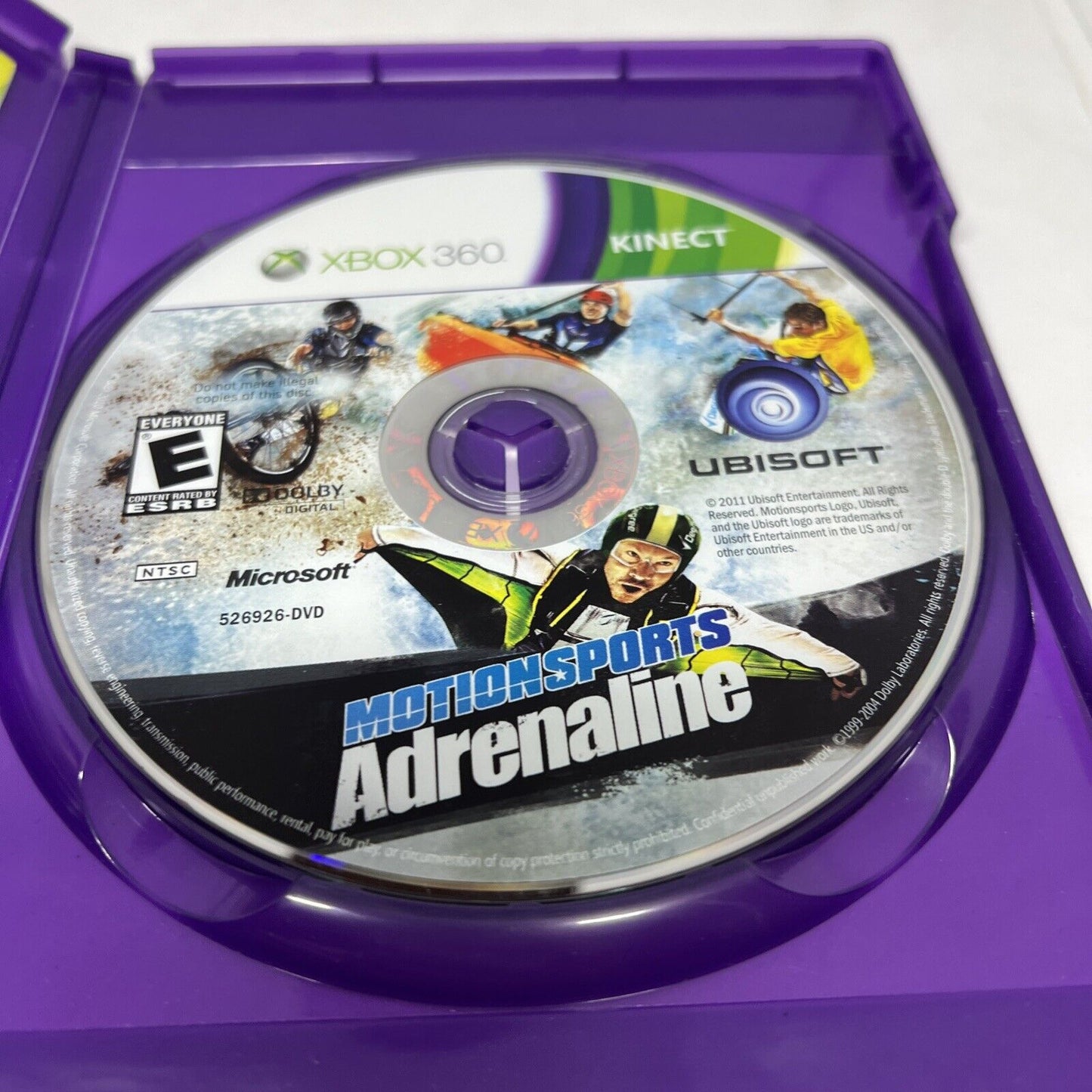 Motionsports: Adrenaline - Xbox 360 Disc, Case, And Manual - thriftgoblin