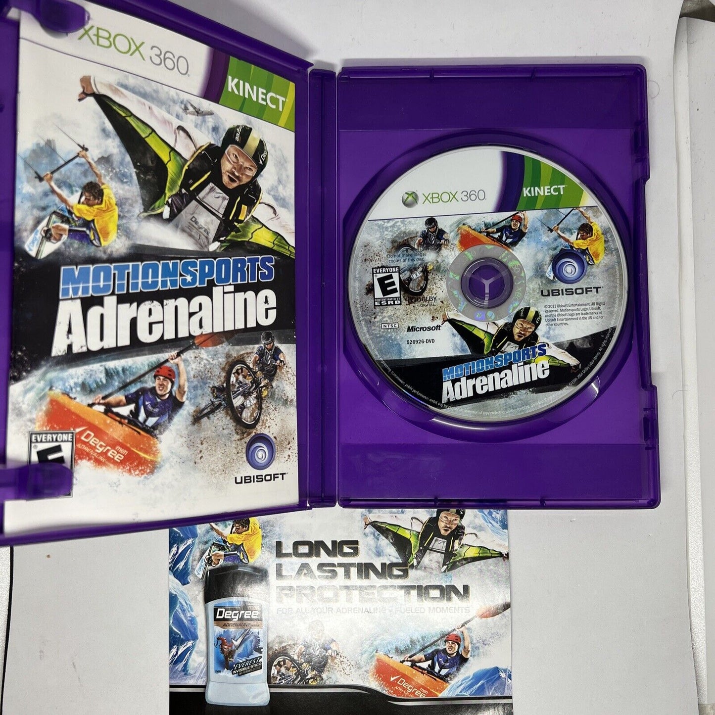 Motionsports: Adrenaline - Xbox 360 Disc, Case, And Manual - thriftgoblin