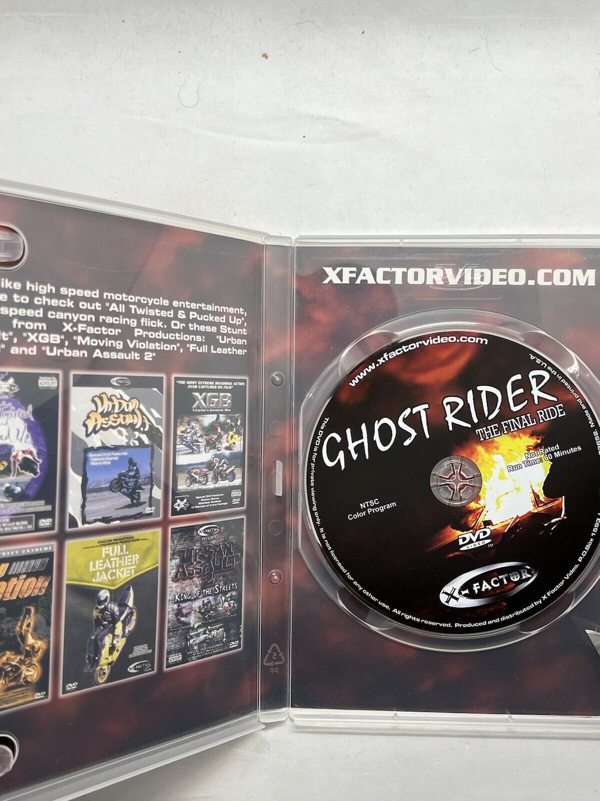 Motorcycle Street Extreme - Ghost Rider: The Final Ride (DVD) Great Condition - thriftgoblin