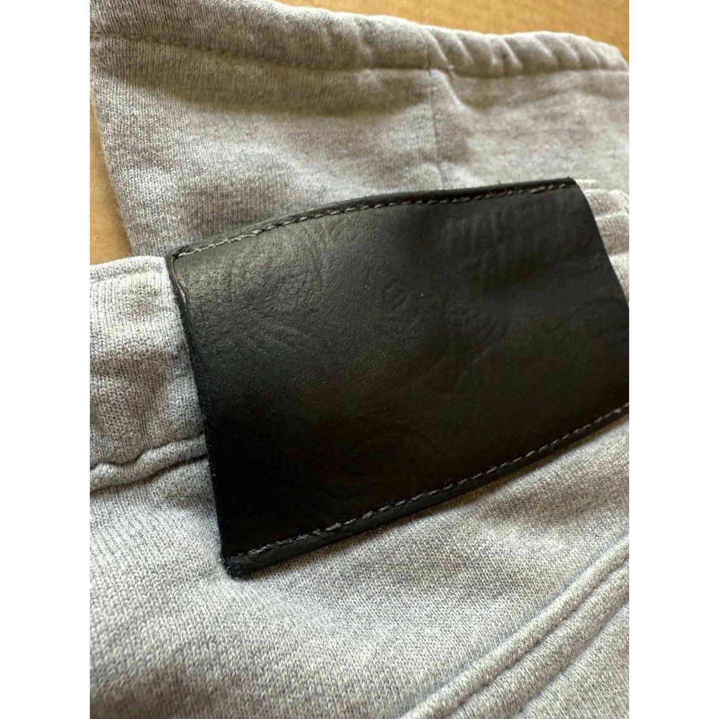 Naked & Famous Sweat Jeans Gray Fleece Joggers Men’s 33x36 Denim Look - thriftgoblin