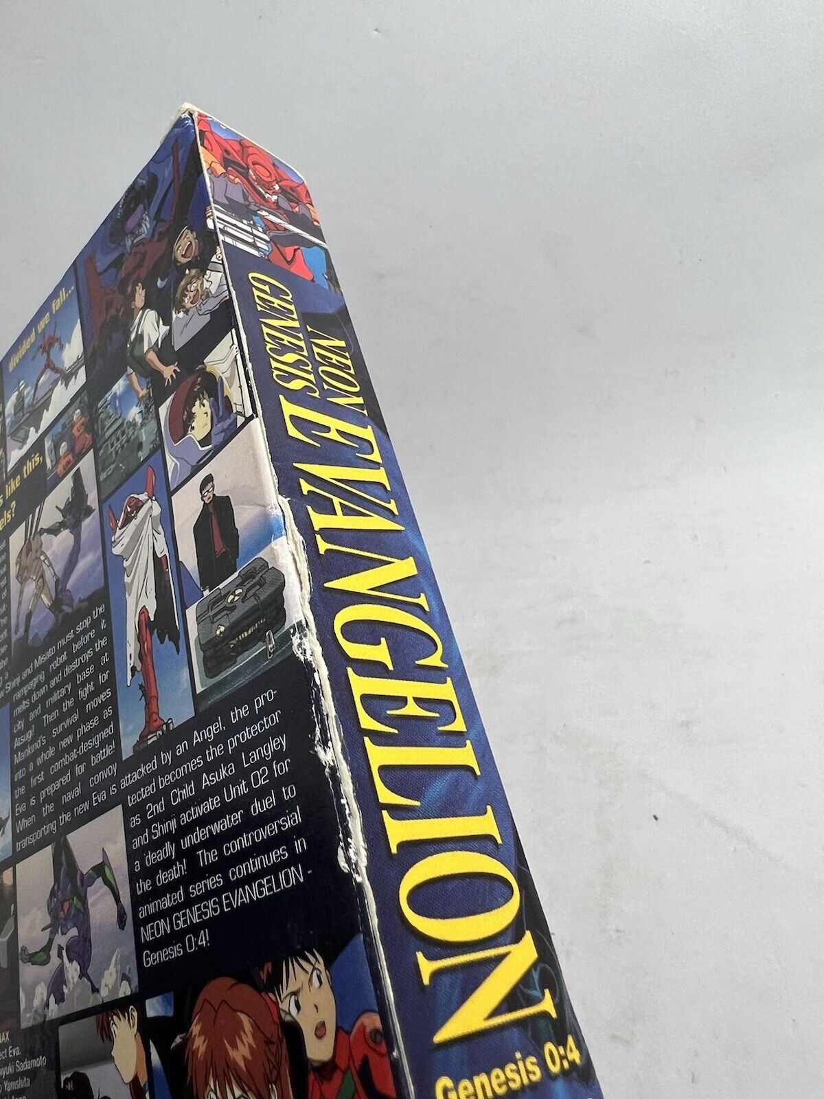 Neon Genesis Evangelion 0:4 (VHS 1996, Japanese, English Subbed) Anime ADV Films - thriftgoblin