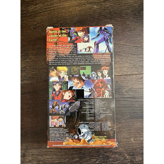 Neon Genesis Evangelion; Genesis 0:5 Magma Diver! - VHS, 1997. Asuka. Rei. TV - thriftgoblin
