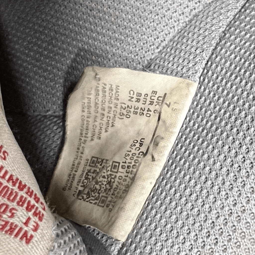Nike Air Force 1 2007 grey/university red/white - thriftgoblin