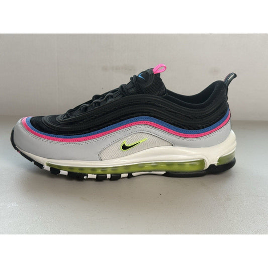 Nike Air Max 97 Pure Platinum Black White DZ4392 - 001 Size 11.5 OG Box Pink Volt - thriftgoblin