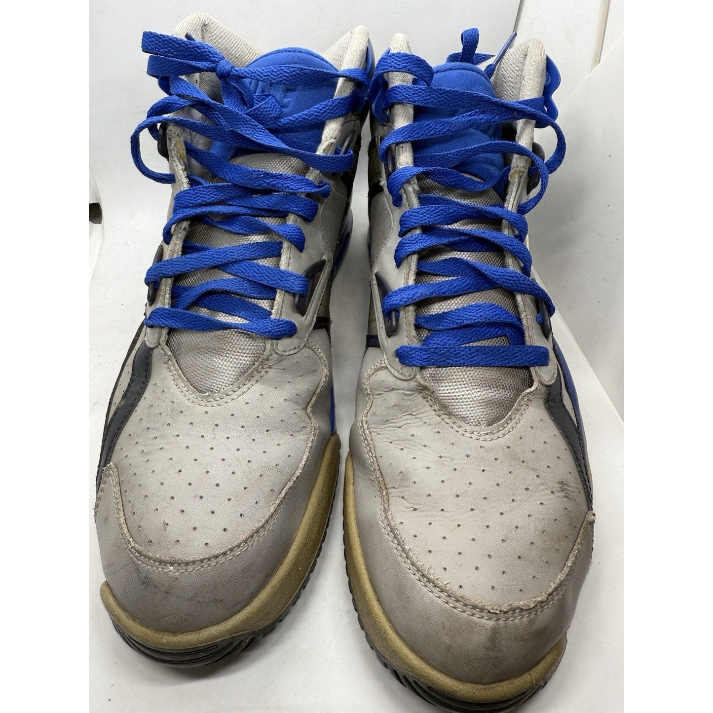 Nike Air Trainer SC High 30234 - 071 Men’s Size 11.5 Bo Jackson Grey Blue White - thriftgoblin