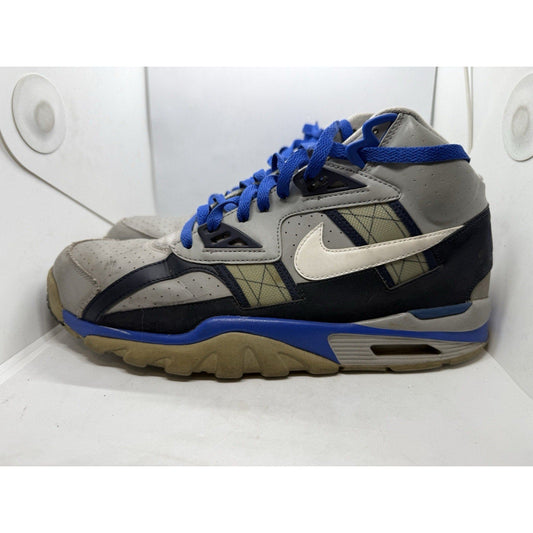 Nike Air Trainer SC High 30234 - 071 Men’s Size 11.5 Bo Jackson Grey Blue White - thriftgoblin
