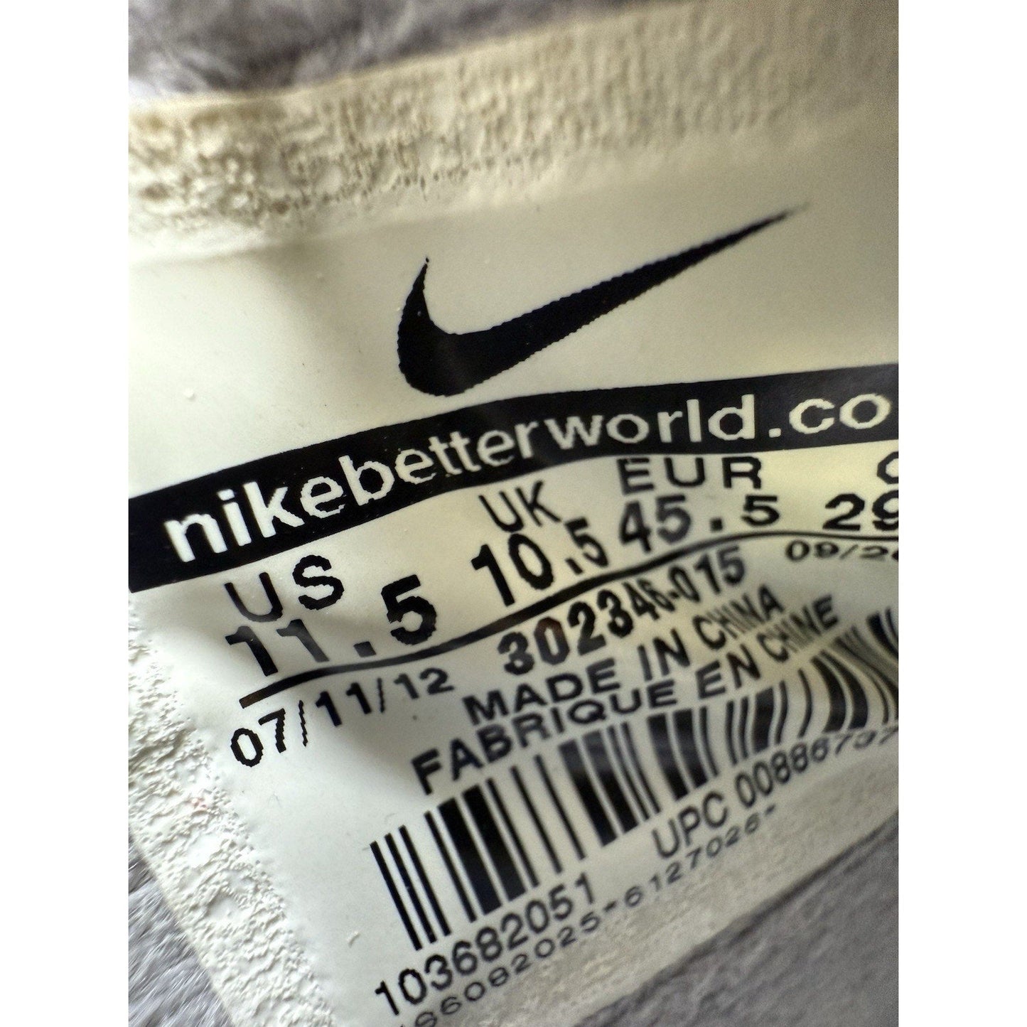 Nike Air Trainer SC High 30234 - 071 Men’s Size 11.5 Bo Jackson Grey Blue White - thriftgoblin