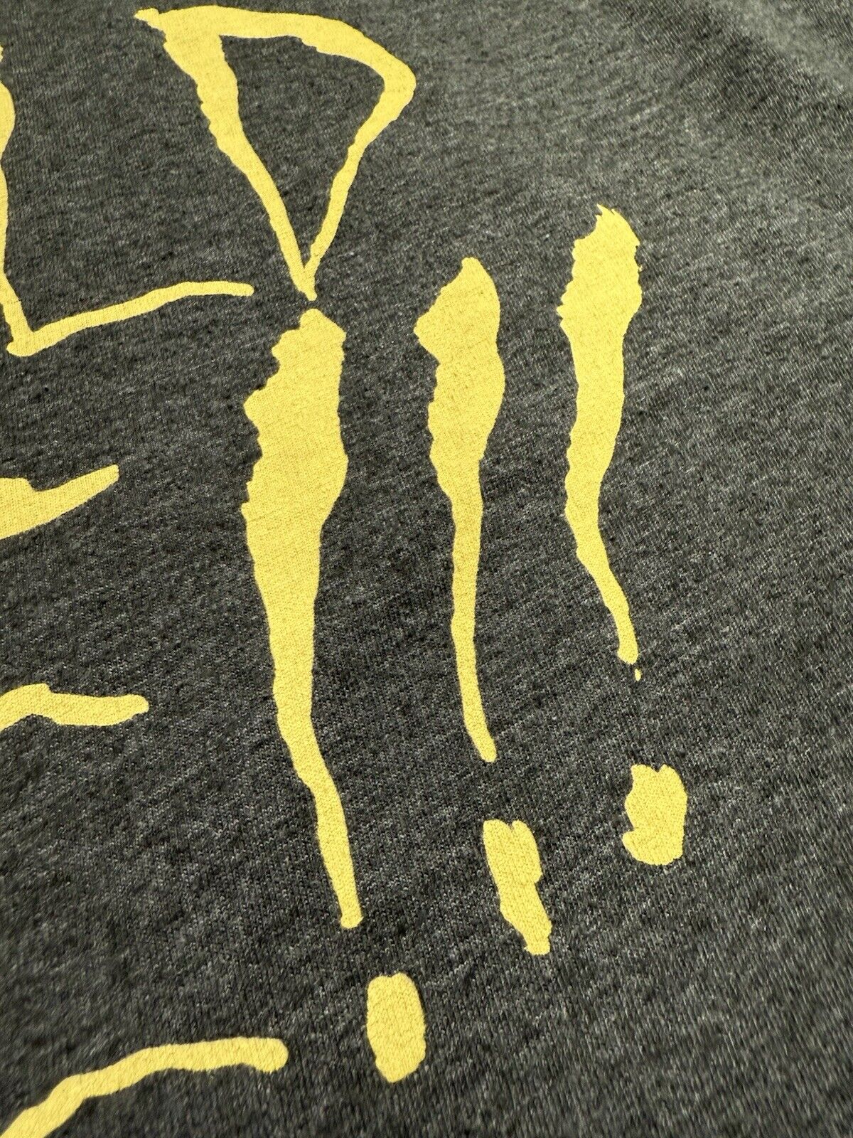 Nike SB x Neckface T-Shirt Men Large Grey Lights Out Worldwide Logo Graffiti Art - thriftgoblin