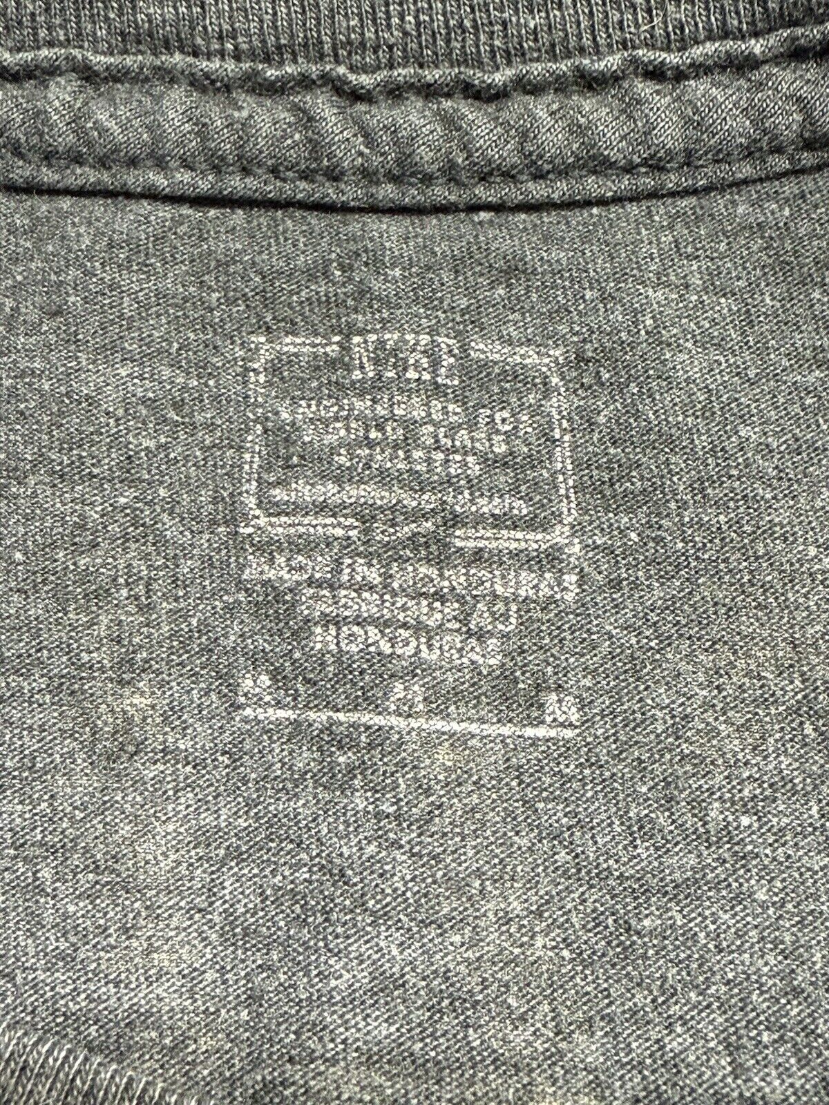 Nike SB x Neckface TShirt Men Medium Grey Lights Out Worldwide Logo Graffiti Art - thriftgoblin