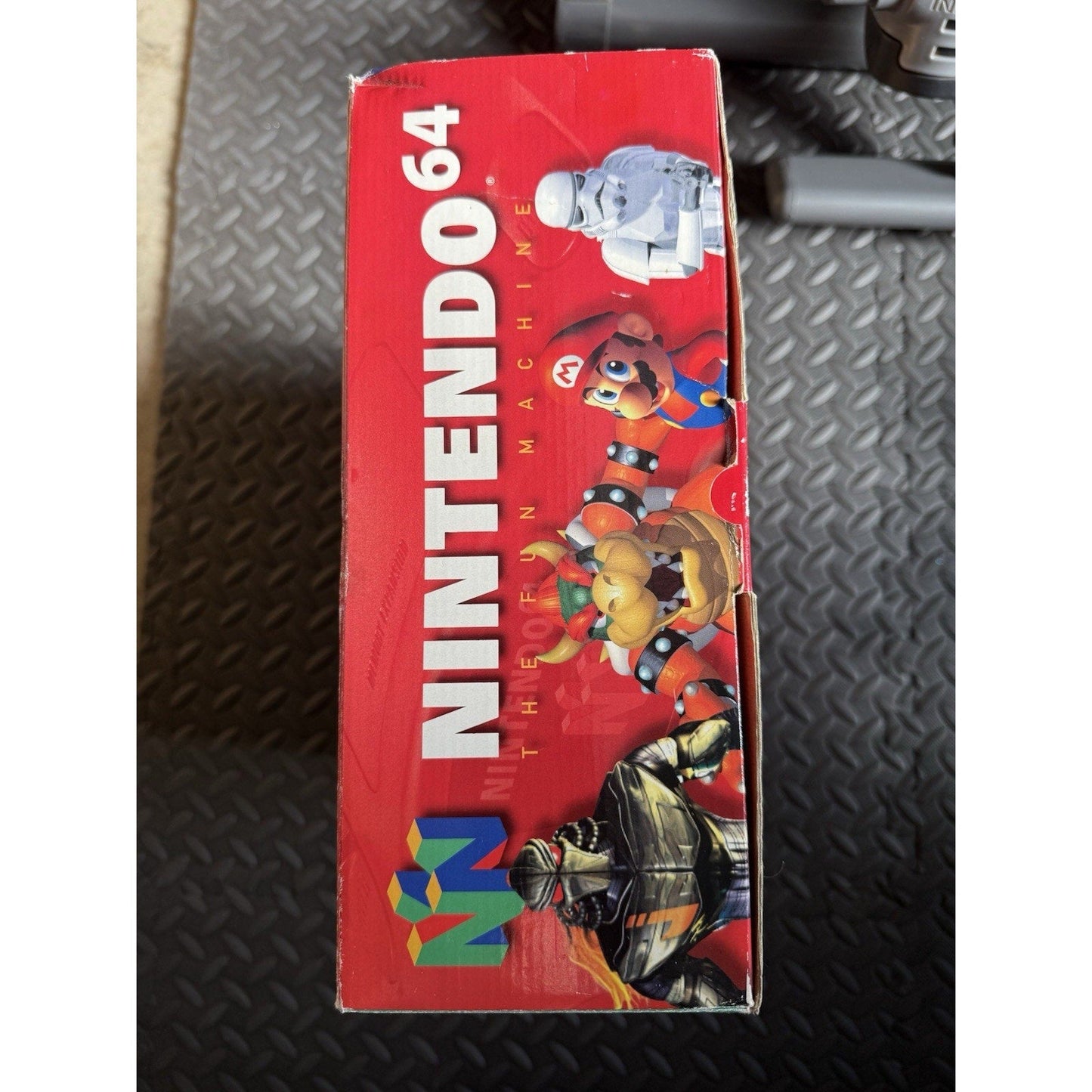 Nintendo 64 Console Box Only NUS S HB - USA - 1 Original 1996 Insert Manual Vintage - thriftgoblin