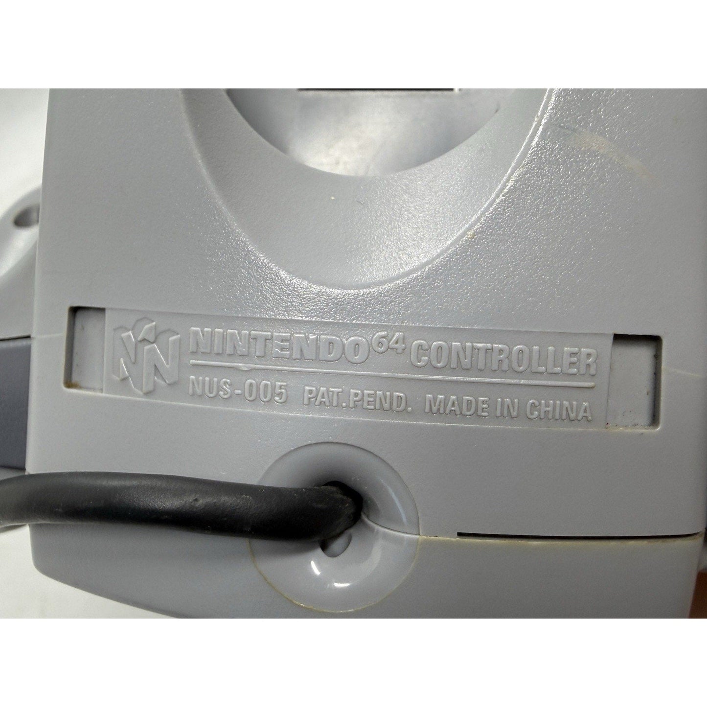 Nintendo 64 Gray Controller NUS - 005 Original OEM Authentic Tested Works N64 - thriftgoblin