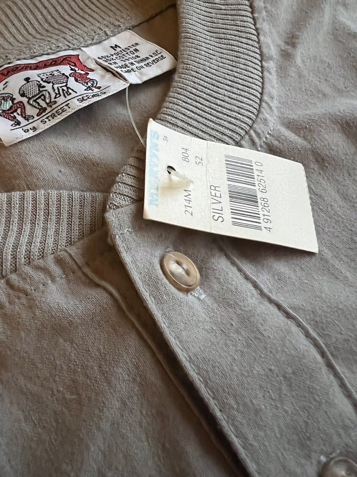 NWT Vintage Avenues By Street Scenes Mervyns Single Stitch Quarter Button Shirt - thriftgoblin