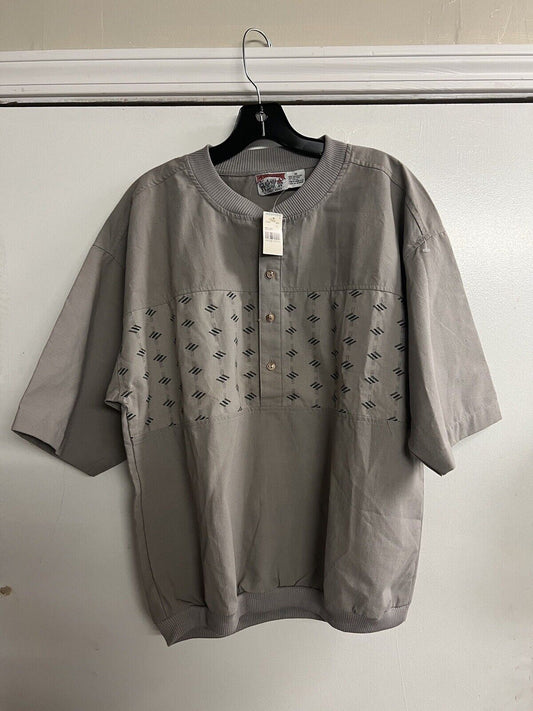 NWT Vintage Avenues By Street Scenes Mervyns Single Stitch Quarter Button Shirt - thriftgoblin