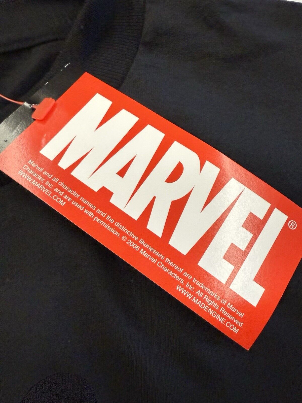 NWT Vintage Marvel Mad Engine Silver Surfer T Shirt Adult XLarge Black Men Metal - thriftgoblin