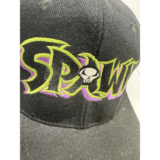 NWT Vintage Spawn Todd McFarlane Hat Rare Logo Cap Snapback Comic Book Antihero - thriftgoblin