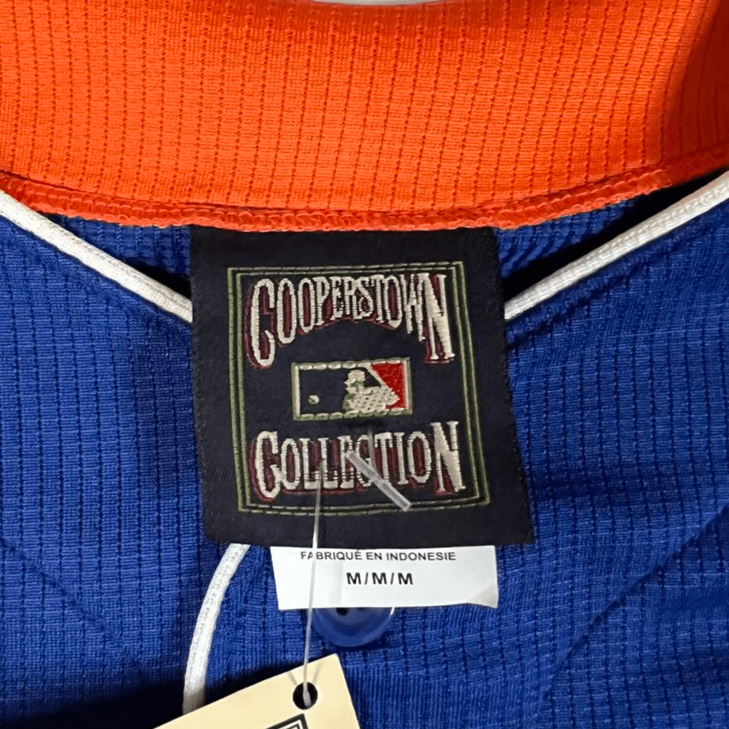 Ny Mets Cooperstown Collection MLB Men's Jersey Brand World Series 1986 - thriftgoblin