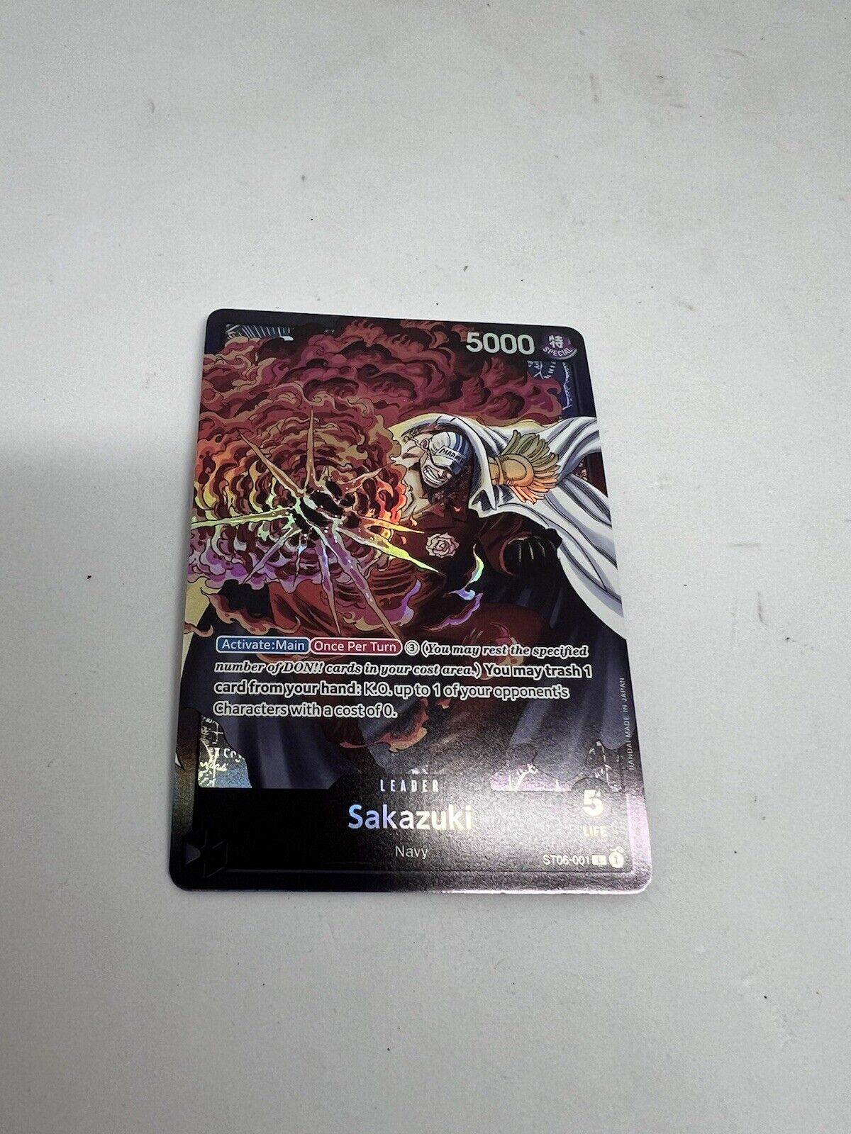 One Piece Card Game | Starter Deck 6: Absolute Justice (ST - 06) | English | Anime - thriftgoblin