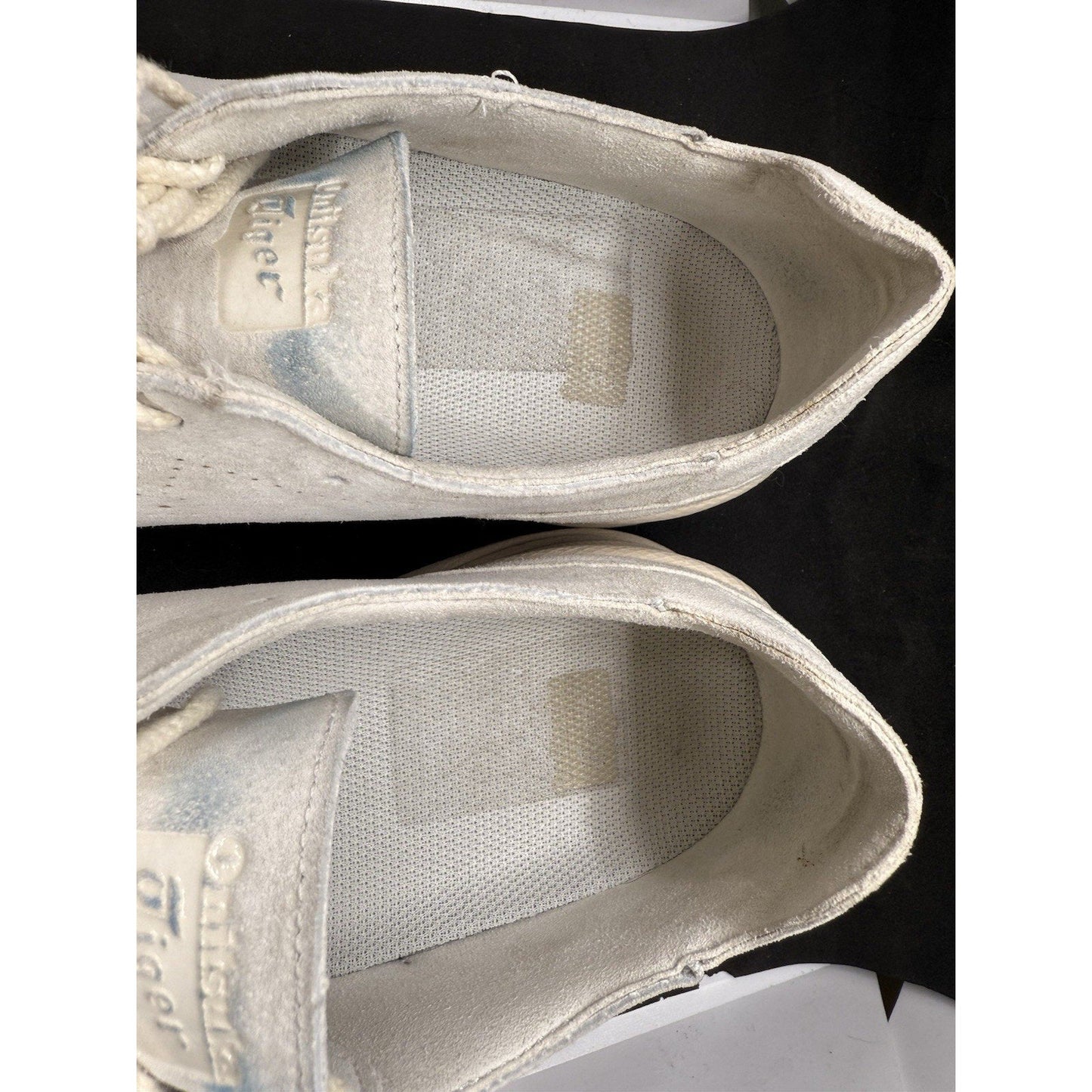 Onitsuka Tiger Colorado 85 MT Samsara Men’s 12 Beige Suede Mid Top Casual Shoes - thriftgoblin