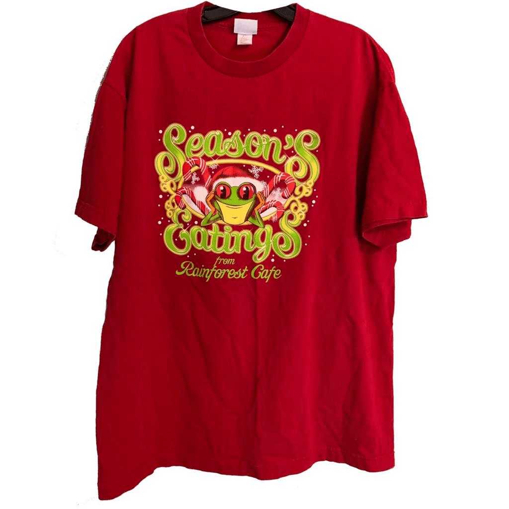Rainforest Cafe Holiday Ss T Shirt - thriftgoblin