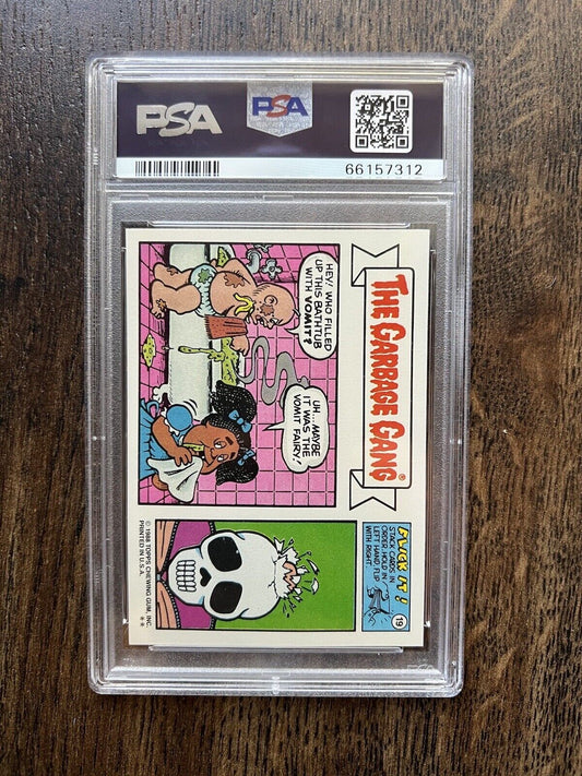 Rare 1988 Topps Garbage Pail Kids 12th Series 467b Nick Lick PSA 9 MINT - thriftgoblin