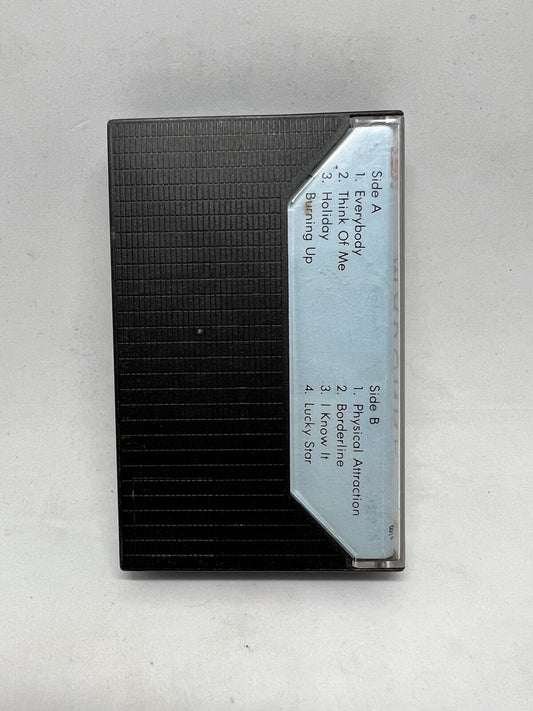 RARE Madonna Self Titled Disco Lyrics MAX Cassette Tape 1983 Max 1425 - thriftgoblin