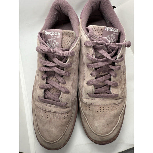 Reebok Club C 85 Men’s 12 Smoky Orchid White Gum BD6074 2016 Sneakers Purple - thriftgoblin