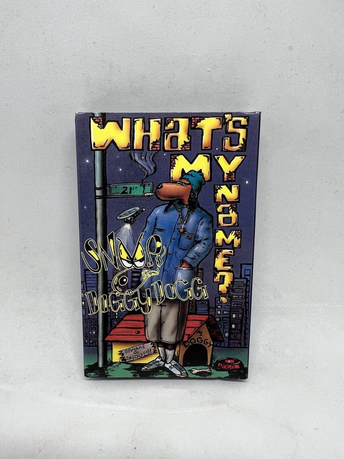Snoop Doggy Dog What's My Name? Cassette Tape Single Death Row Records 1993 - thriftgoblin