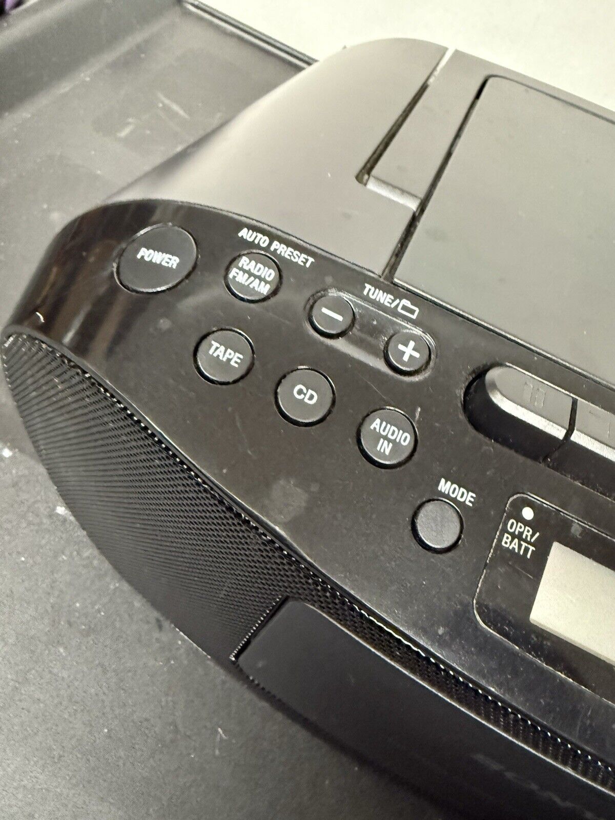 Sony CFD - S50 Personal Audio System With CD/Cassette Player & AM/FM Radio Tested - thriftgoblin