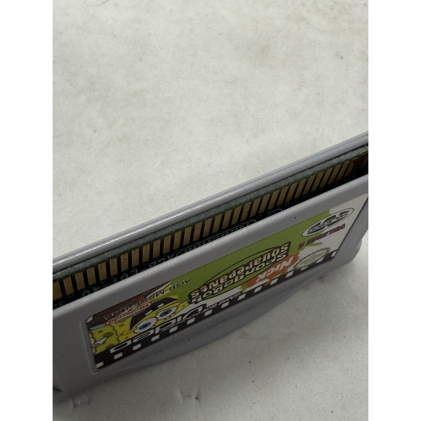 SpongeBob SquarePants Volume 1 Game Boy Advance Video GBA Authentic AGB - M5SE - USA - thriftgoblin