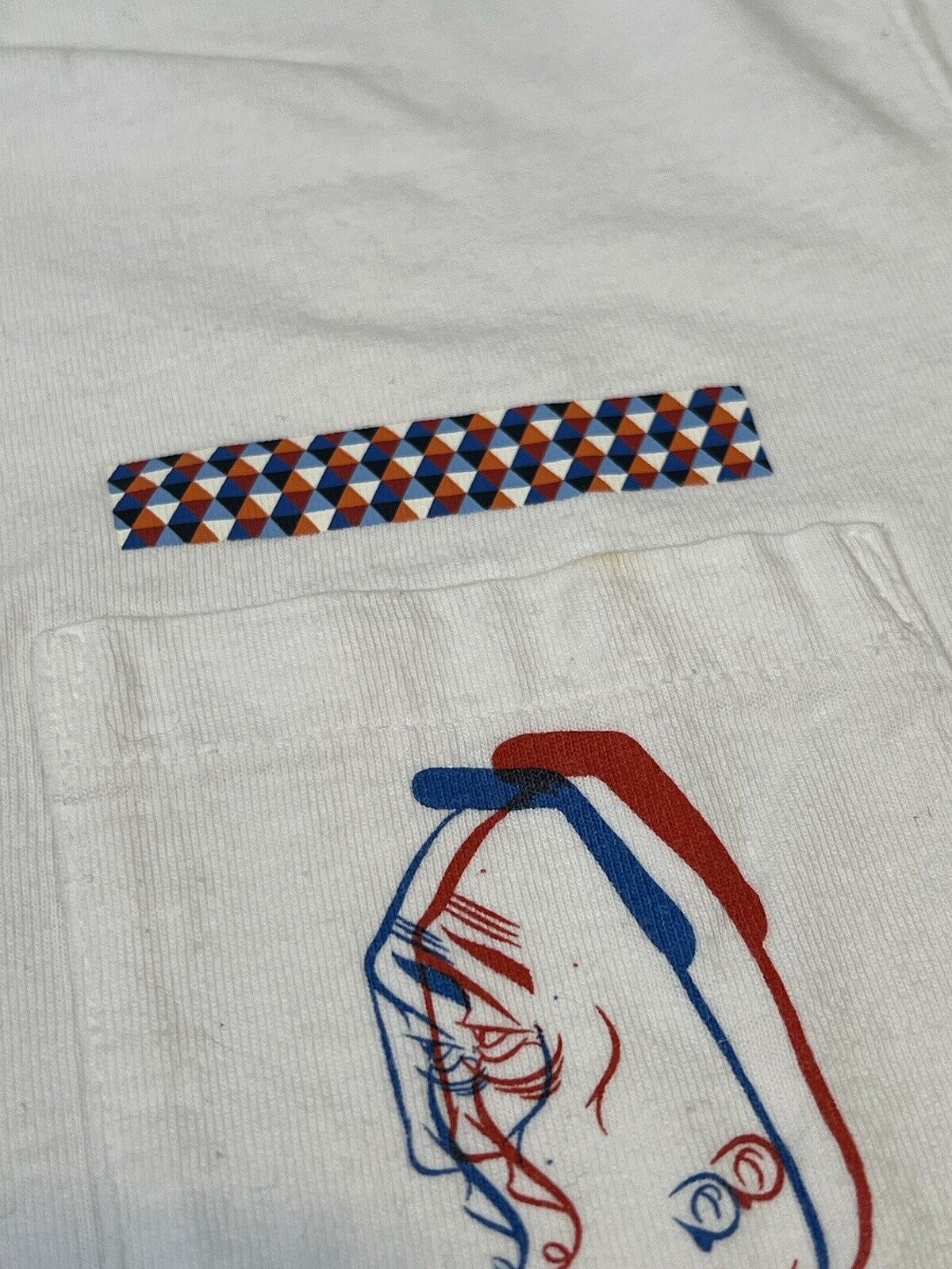 SPRZ NY B Mcgee Size S White T-shirt 100% Cotton Uniqlo Graffiti Twist Bay Area - thriftgoblin
