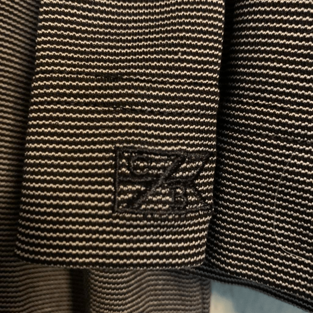 Steeler’s Mens Polo Short Sleeve Striped - thriftgoblin
