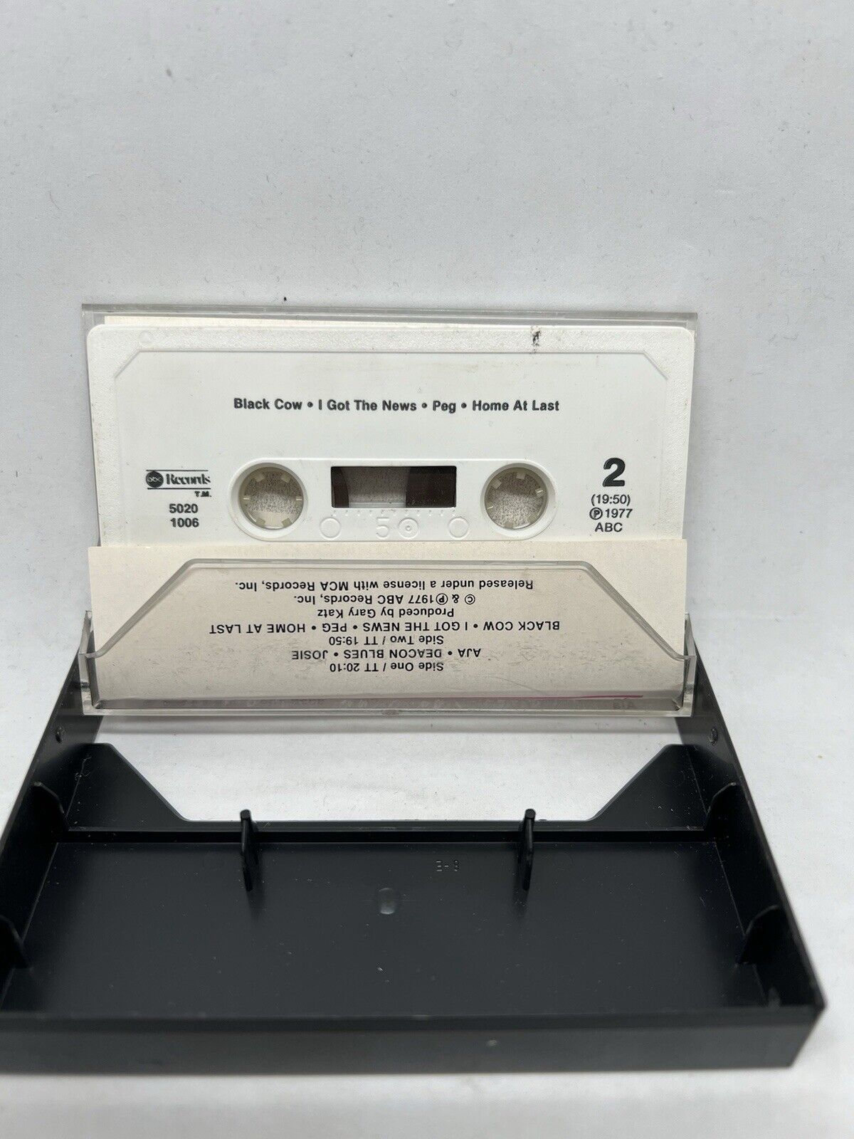 Steely Dan, Aja - 1977 Cassette - ABC Records - No Bar Code - Tested Classic - thriftgoblin