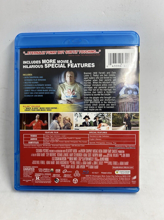 Step Brothers Blu - ray Disc 2008 2 - Disc Set Theatrical and Extended Version - thriftgoblin