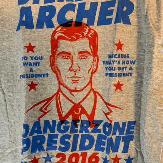 Sterling Archer Danger Zone President - thriftgoblin
