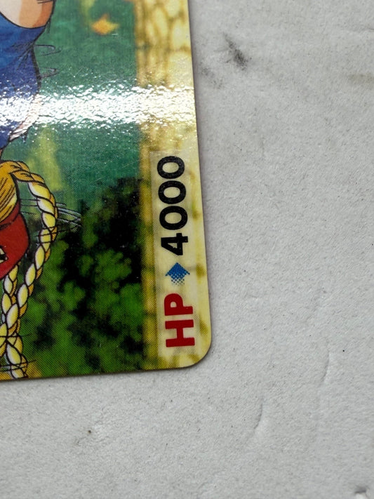 Street Fighter II Cammy HP 4000 Bandai 1994 New Challengers Card Japan - Thrift GoblinTrading Card
