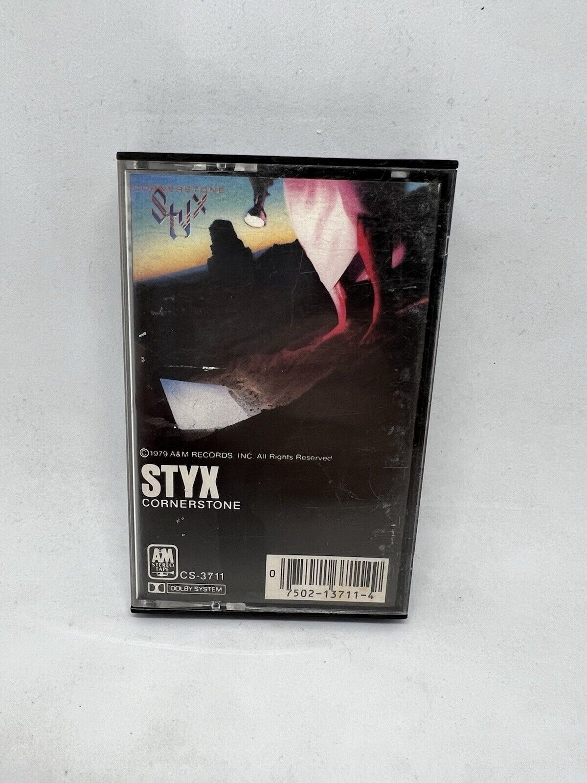 Styx Cornerstone Cassette Tape 1979 Album Pop Rock 70's A&M - thriftgoblin