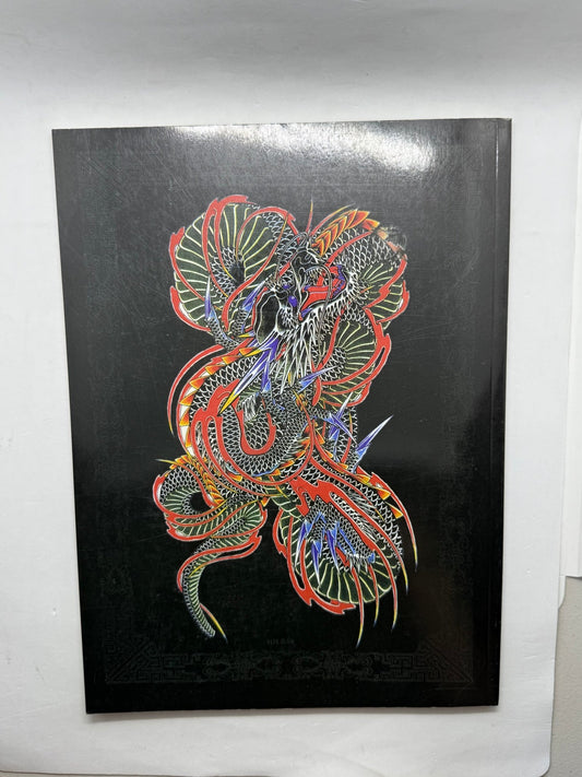 Tattoo Master Family 12 Chinese Tattoo Flash Book, Dragon Designs - Thrift GoblinBook