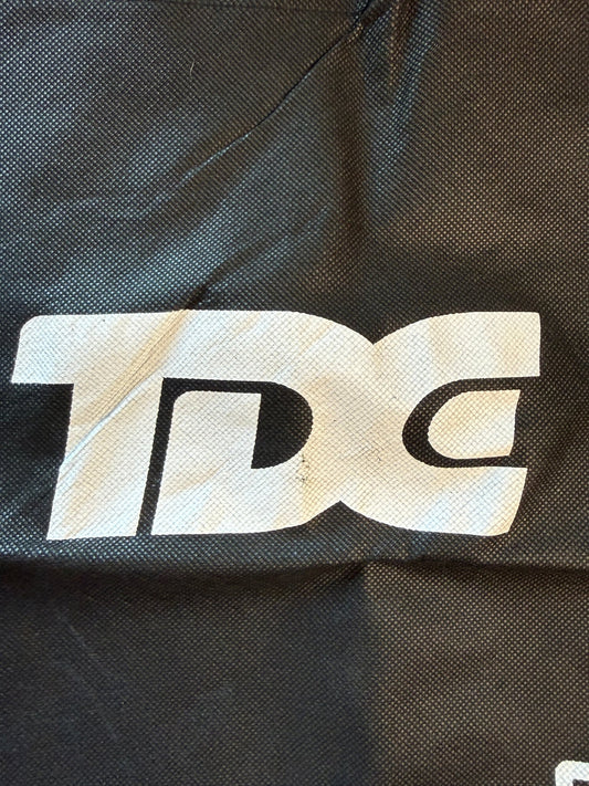 TDE Top Dog Entertainment x Square Black Non Woven Promo Tote Bag