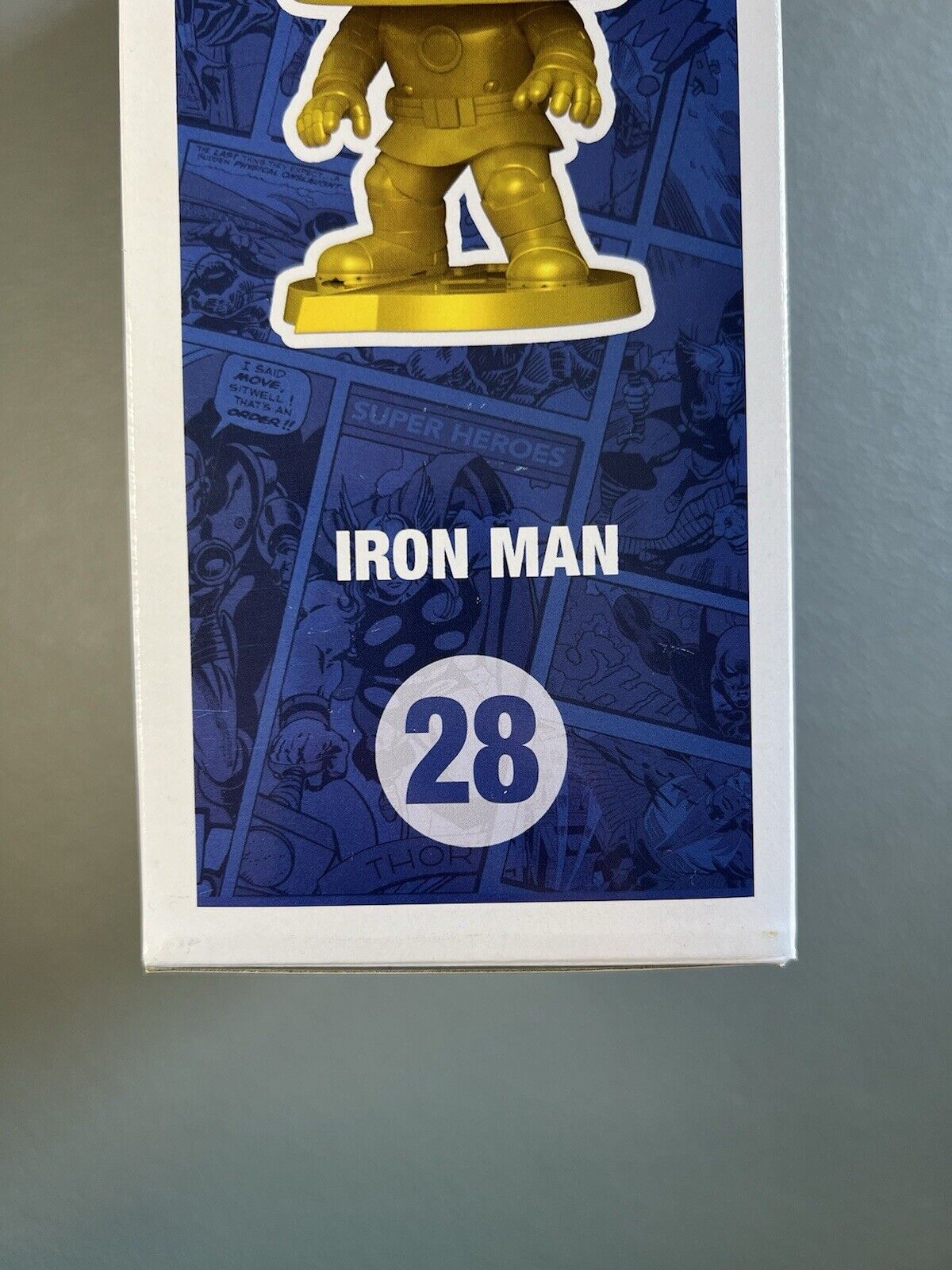 The Avengers - Iron Man Issue 1 28 Comic Cover Funko Pop Vinyl NEW Big Style - thriftgoblin