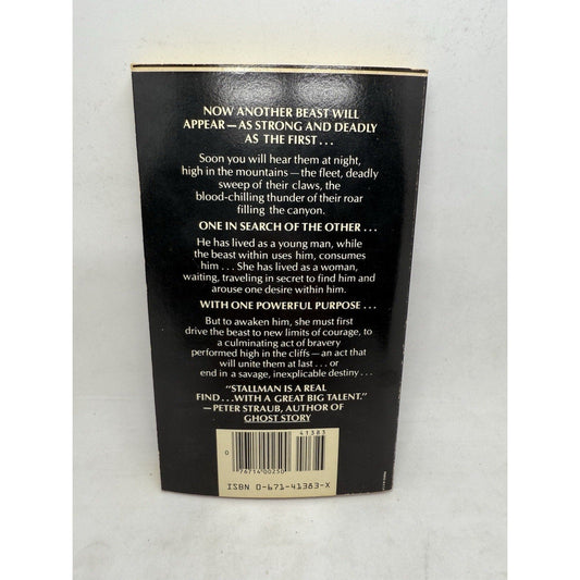 The Beast - Robert Stallman - 1982 Pocket Book Paperback Timescape TRILOGY USA - thriftgoblin