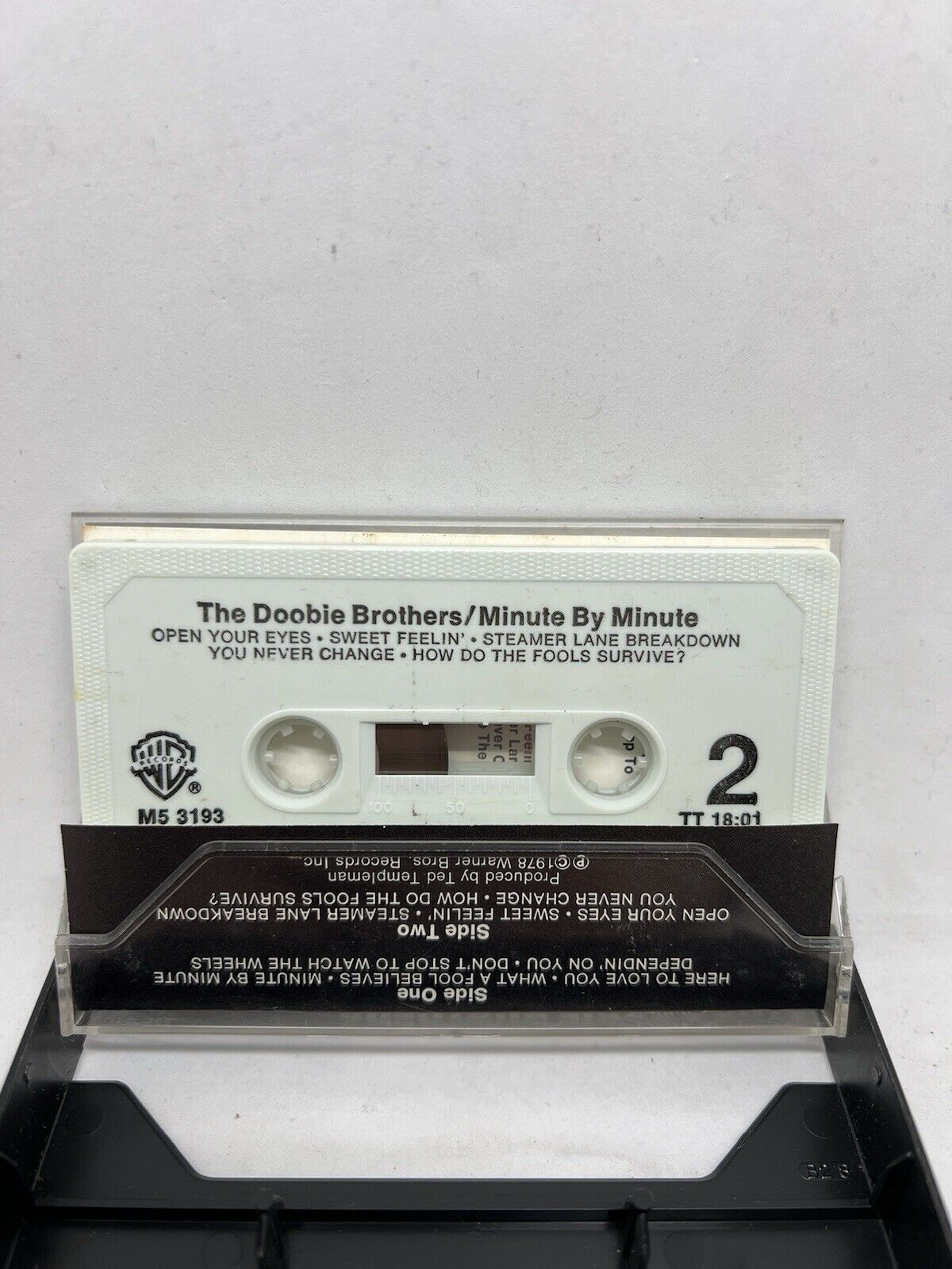 The Doobie Brothers Minute By Minute Cassette Tape Warner Bros. M53193 - thriftgoblin