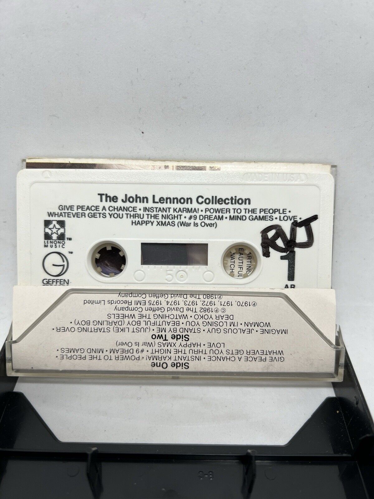 The John Lennon Collection (1982) Cassette Tape Studio Album Rock - thriftgoblin